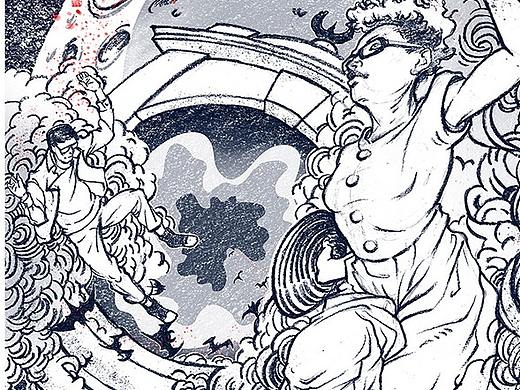 萨凡纳明信片设计