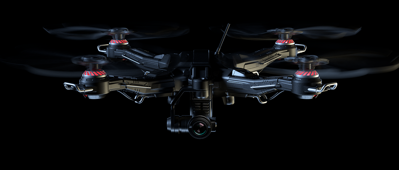 无人机产品渲染