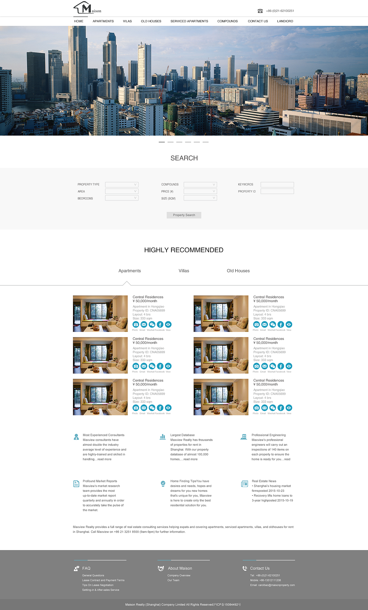 英文网站 房产 企业官网（图ZMzY3NTgxNzY=） - 企业官网 - 站酷设计师娜乌西卡5828原创素材 - 站酷ZCOOL