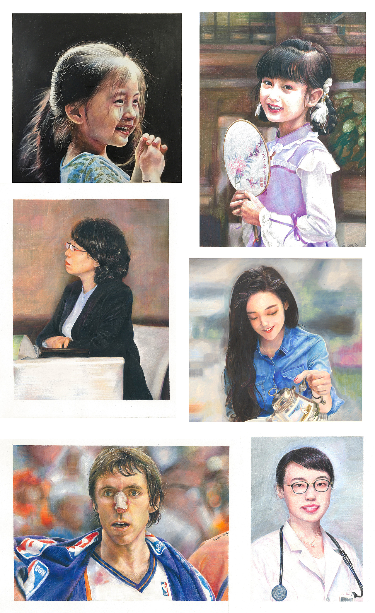 Steven手绘作品/习作 2018合集（图ZMTM5NzgyNTg0） - 绘画 - 站酷设计师Steven谷润丰原创素材 - 站酷ZCOOL