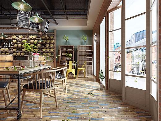 四川甜品店装修