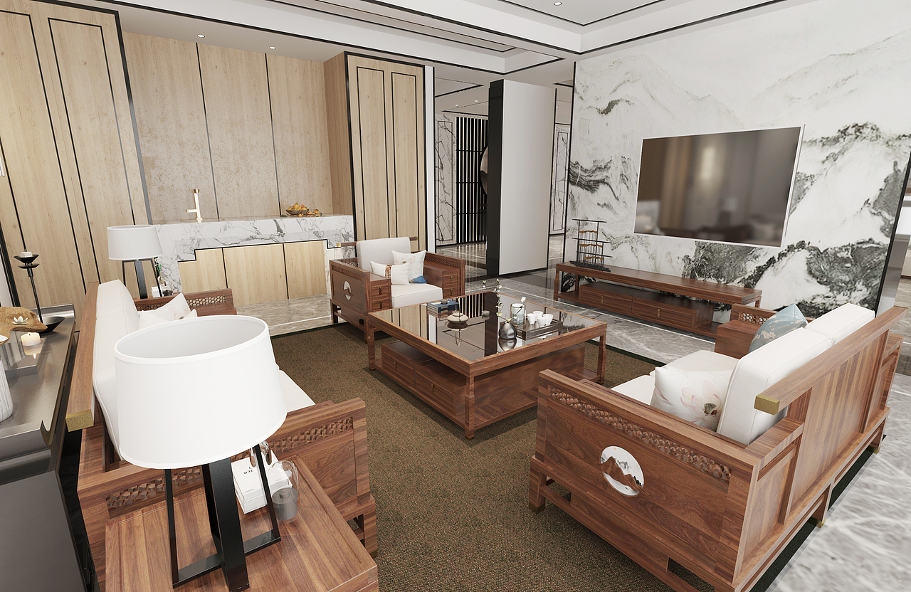 家具模型2019.10（图ZMjE1Nzk4ODAw） - 生活用品 - 站酷设计师郑州潇培装饰原创素材 - 站酷ZCOOL