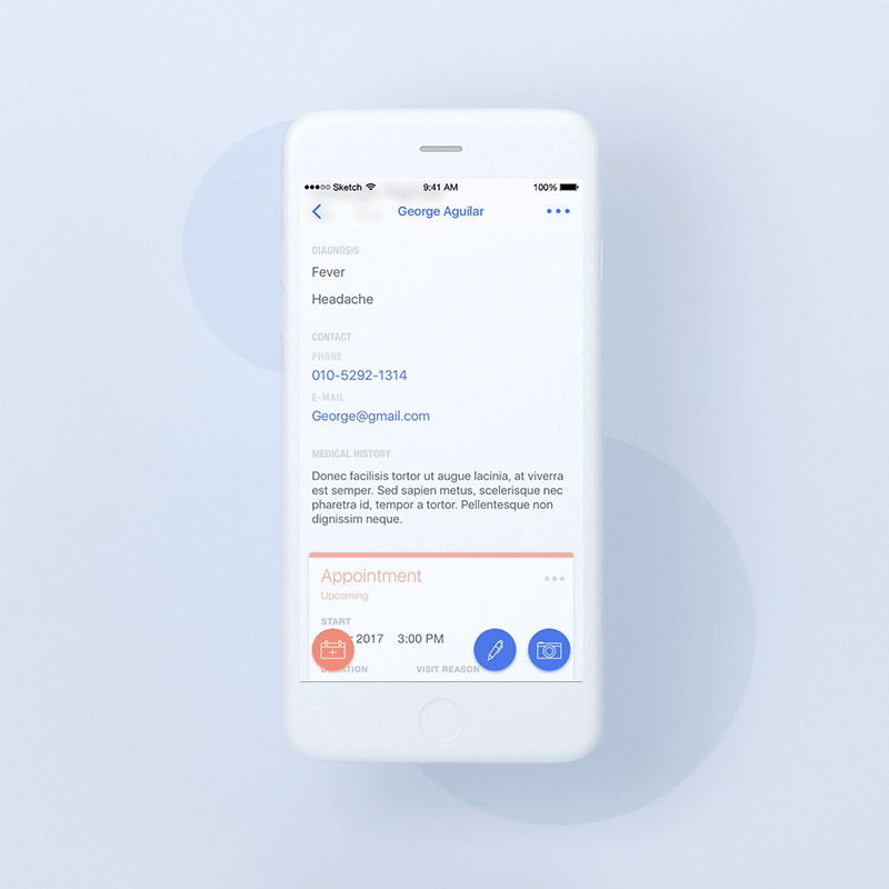 MedClipper App Design（图ZNzM4NjA4MzI=） - APP界面 - 站酷设计师particle原创素材 - 站酷ZCOOL