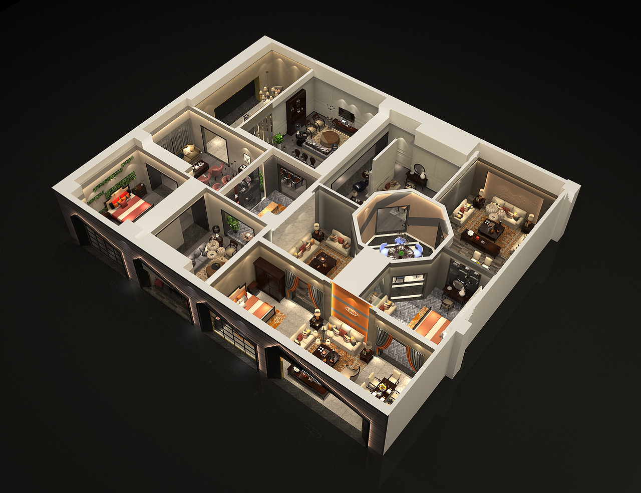 家具展厅设计（图ZMTk1MzI0ODIw） - 展陈设计 - 站酷设计师家具品牌全案设计原创素材 - 站酷ZCOOL