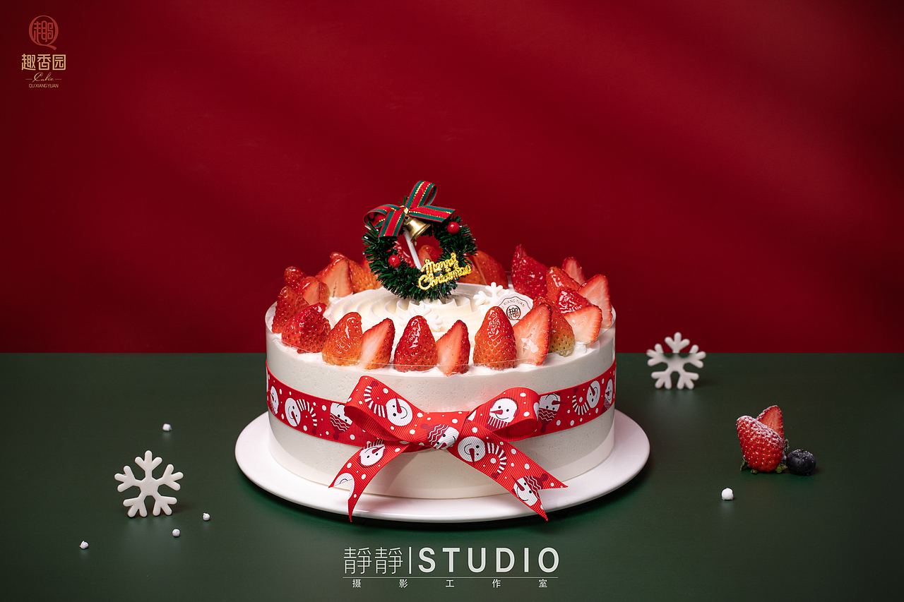 圣诞蛋糕2（图ZMjgxODIzOTQ0） - 美食摄影 - 站酷设计师cheung_静静原创素材 - 站酷ZCOOL