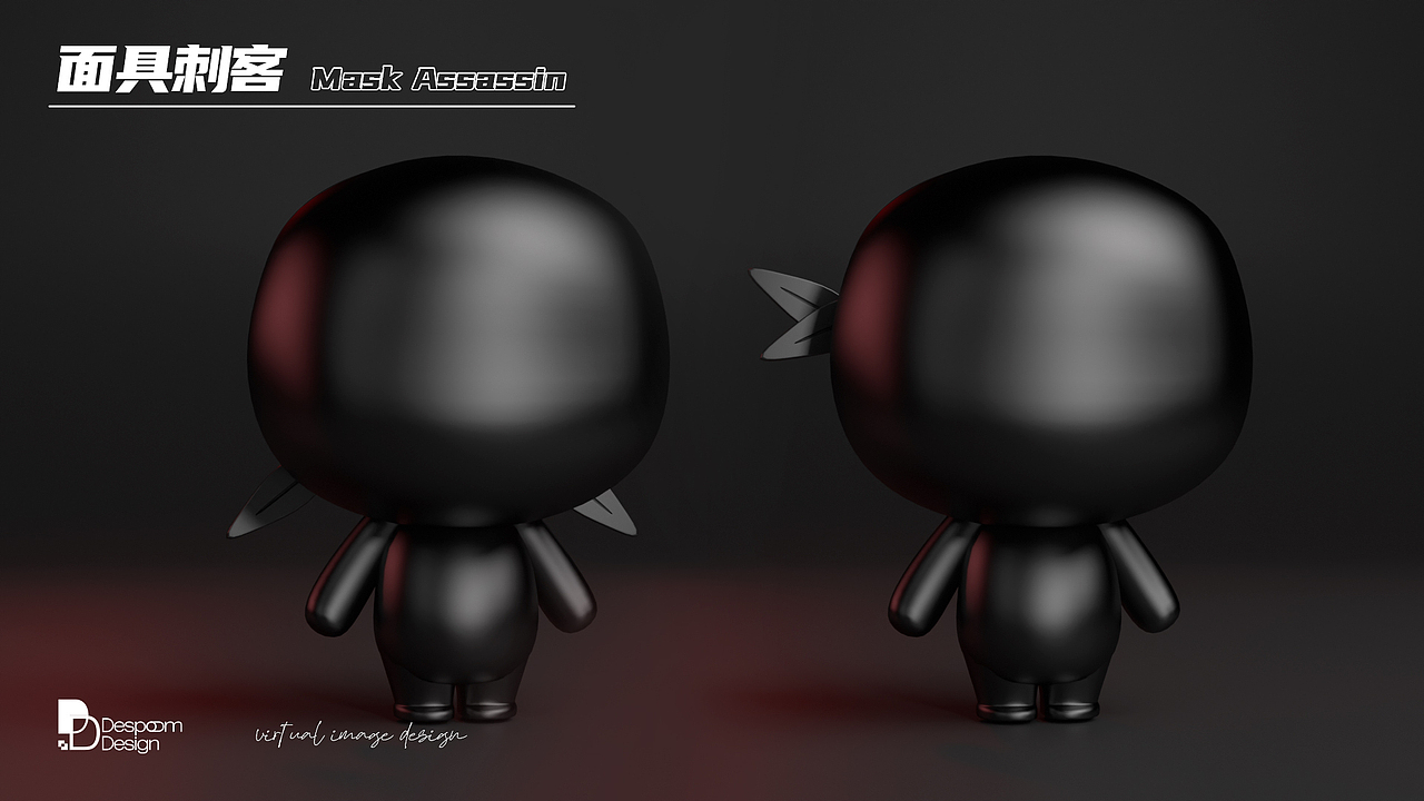 面具刺客-虚拟形象设计