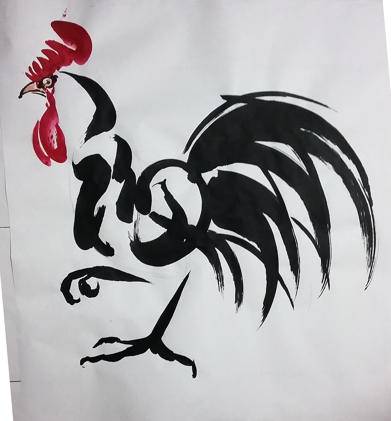 "福"鸡驾到（图ZNjUyODYxOTY=） - 书法 - 站酷设计师TeeYJ原创素材 - 站酷ZCOOL