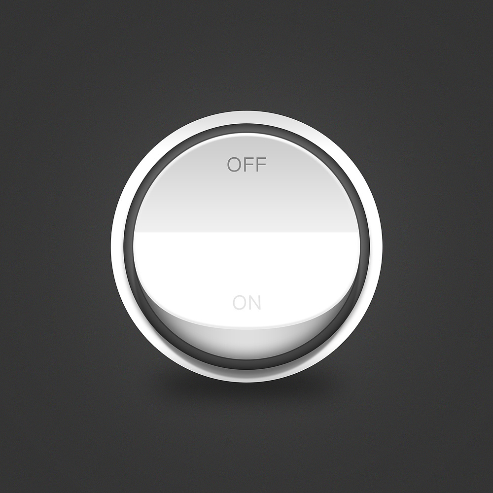 临摹开关写实图标