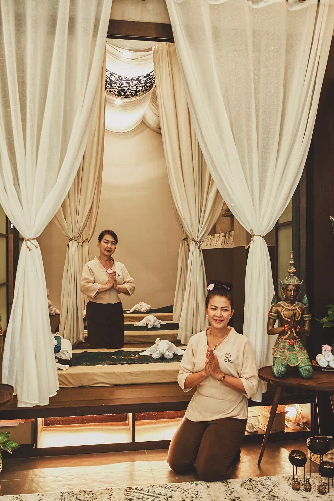 珠江新城泰式按摩spa(现场+设计图)