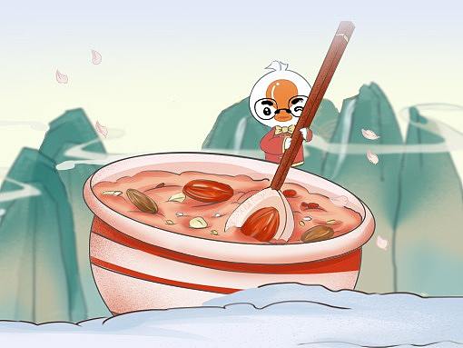 小天鹅冰箱腊八海报