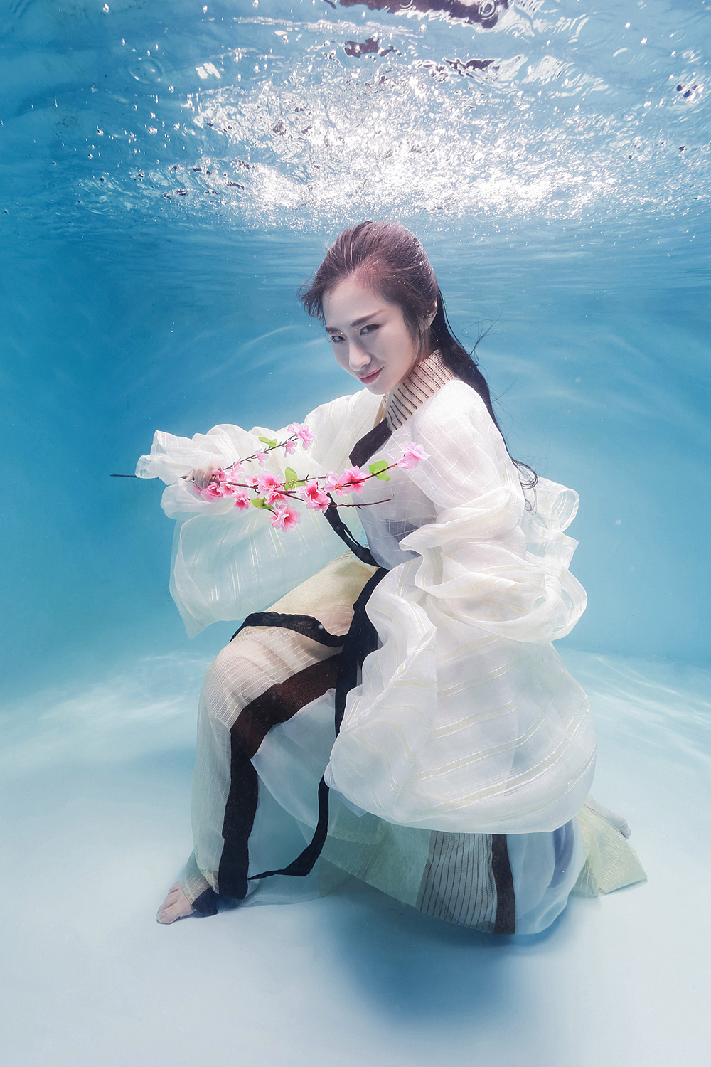 古风水下摄影--蒹葭