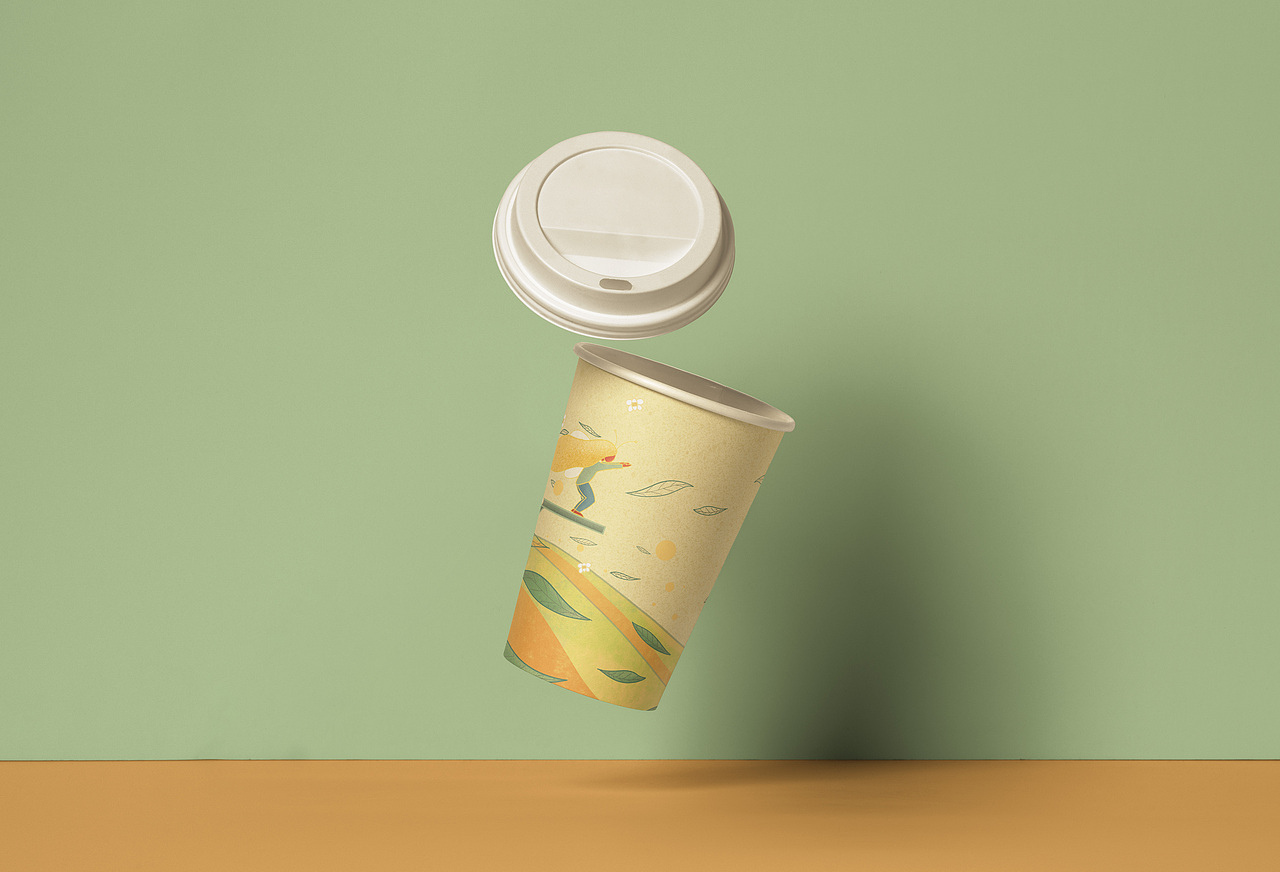 茶饮 | 品牌插画设计
