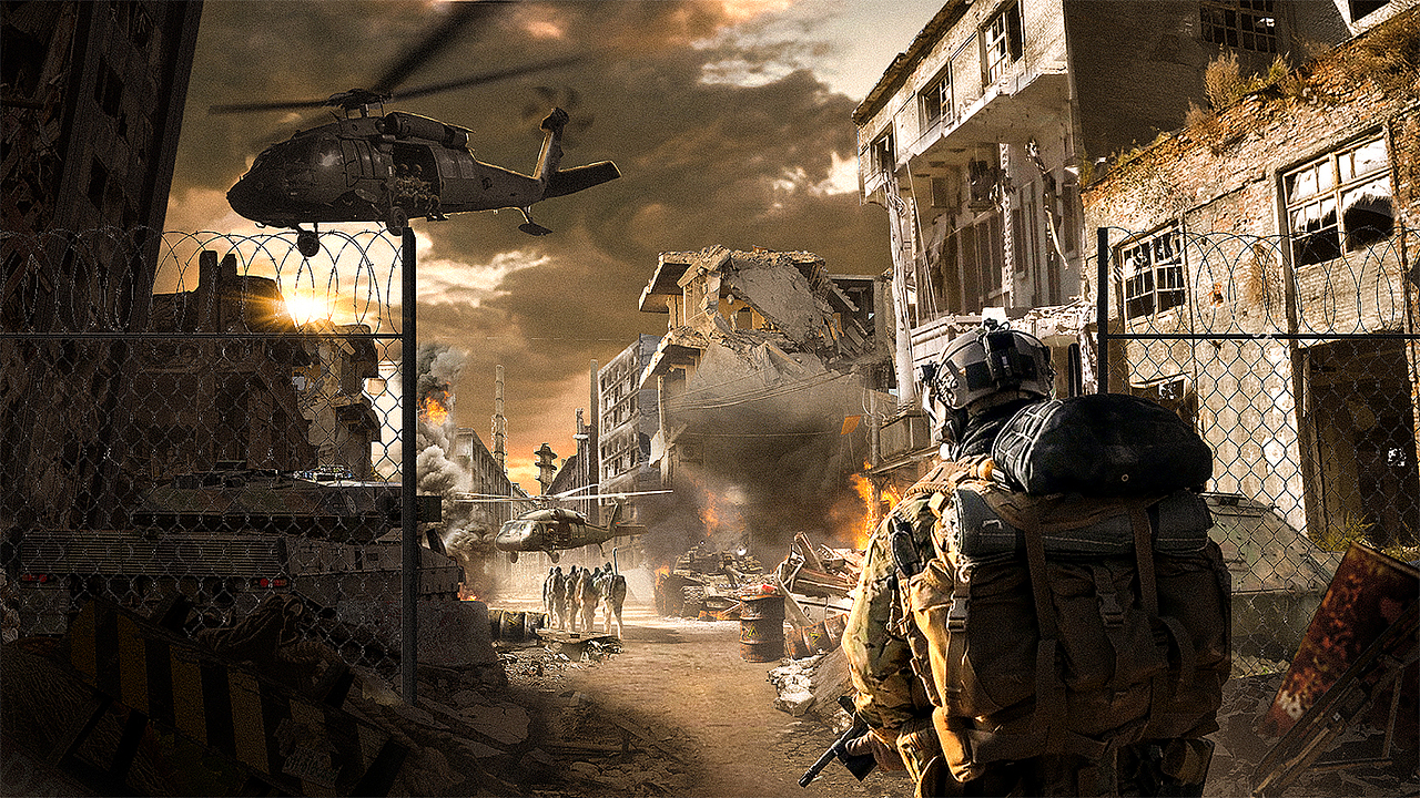 合成作品《拯救地球》_喔噢阿-站酷zcool