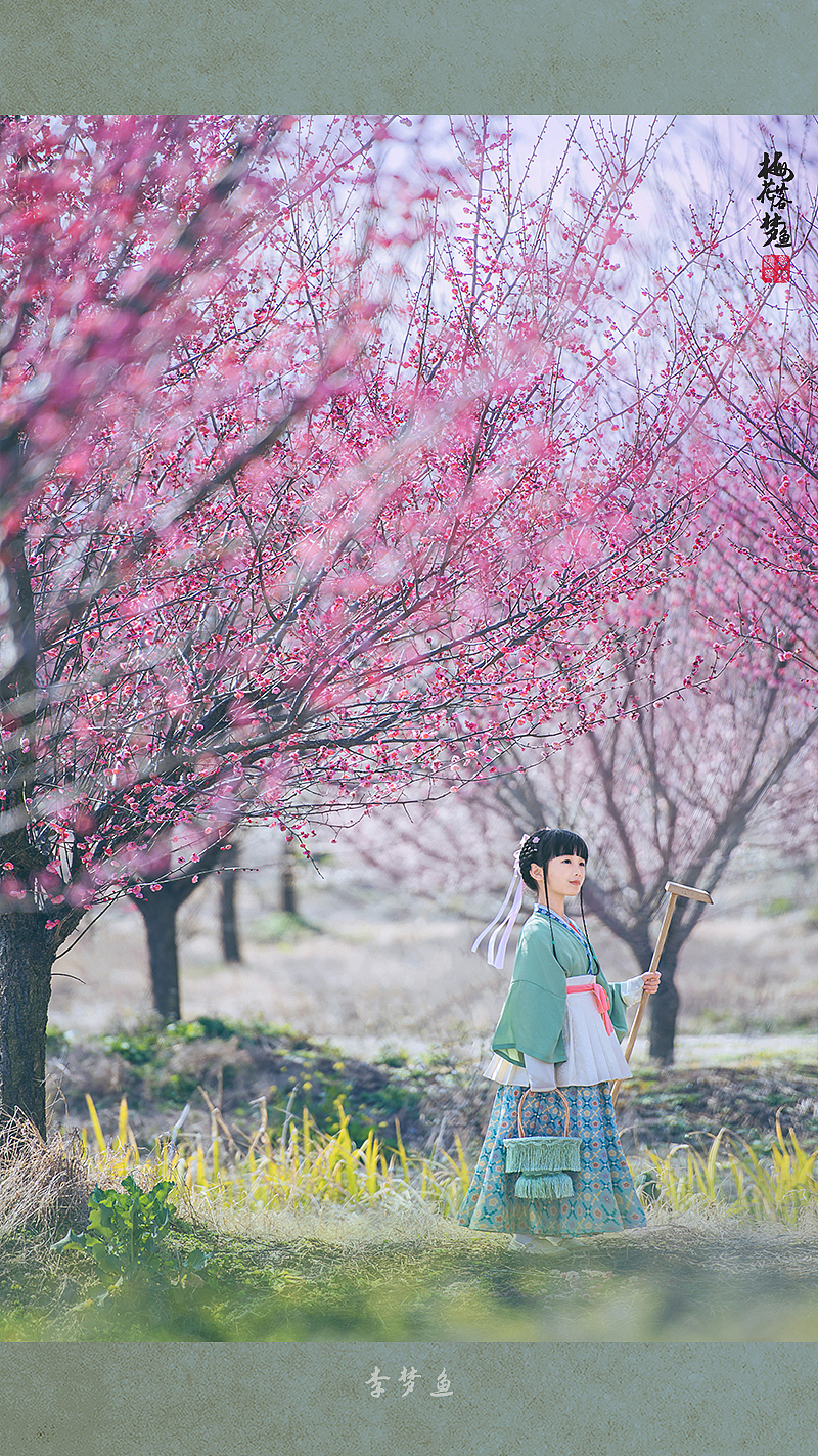 花间小坐风来晚 绛香梦鱼终成诗（图ZMjkxNTcwMDQ0） - 人像摄影 - 站酷设计师腰果虾仁原创素材 - 站酷ZCOOL