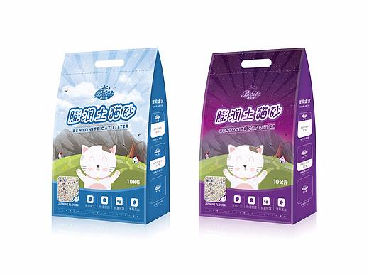 宠物猫砂包装设计