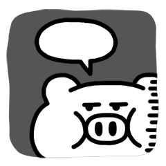 波波猪WX表情上线了，大家喜欢可以扫码直接下载（图ZMTI3Mjg1OTI0） - 网络表情 - 站酷设计师乐逍的画原创素材 - 站酷ZCOOL