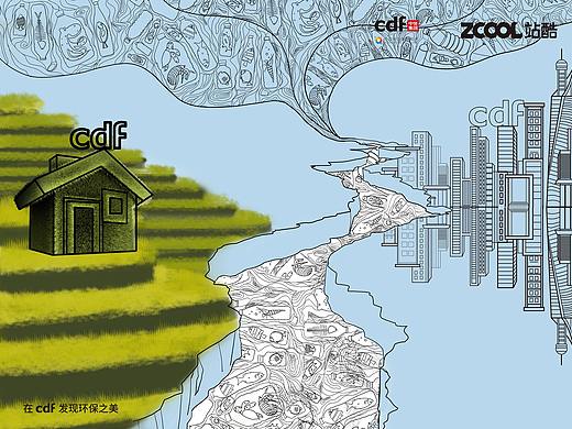 虽然城市在发展，但不要让河流与天空变成塑料色