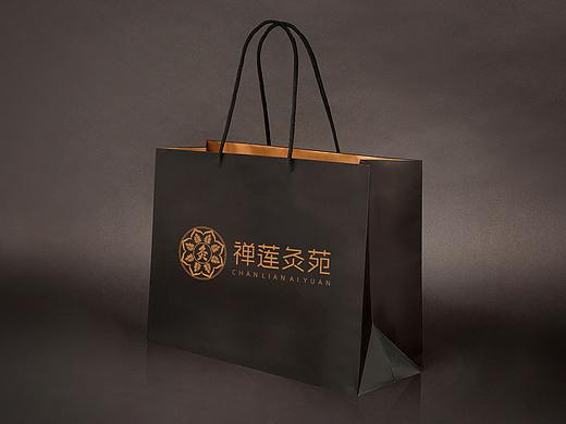 LOGO 禅莲灸苑 中医艾灸 LOGO