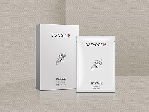 红枣面膜包装设计