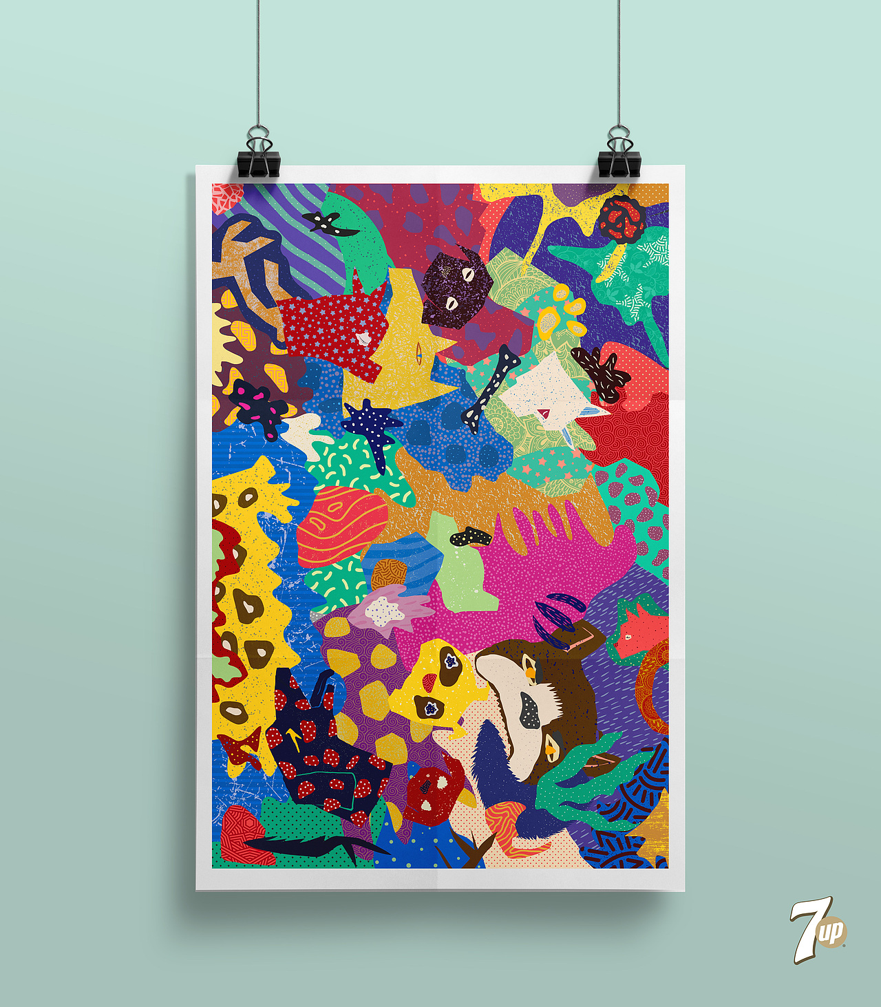 七喜狗年包装设计（图ZMTA0NjMzODQ4） - 商业插画 - 站酷设计师罗汉果儿原创素材 - 站酷ZCOOL