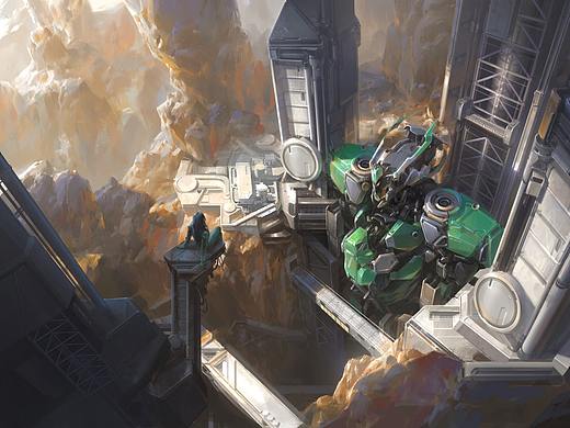 机甲概念设计图