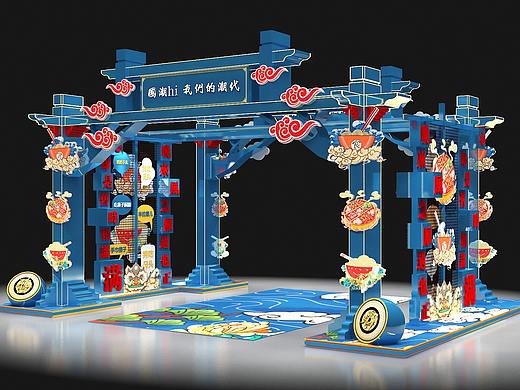 国潮系列美陈设计