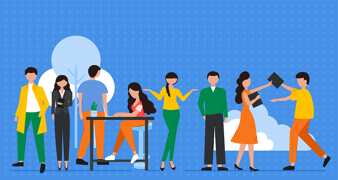 2020扁平风格人物设计汇总（图ZMjM4NDE4Mzgw） - 创作习作 - 站酷设计师大脸pan子原创素材 - 站酷ZCOOL