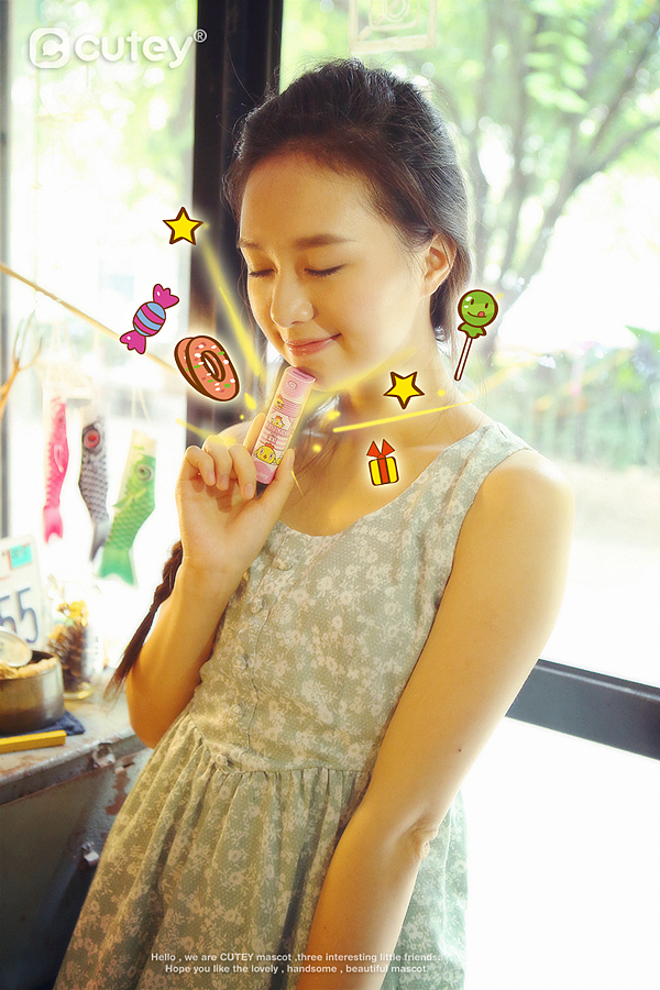 Cutey品牌形象插画,平面,包装,产品设计