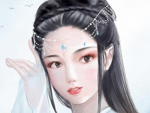 古风人物练习2（个人主页-ZNTM3OTQ2NTY=） - 创作习作 - 站酷设计师神游者原创素材 - 站酷ZCOOL