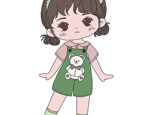 插画可爱卡通