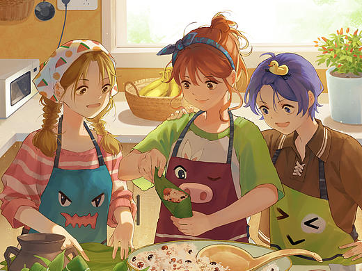 《瘋丫頭》系列四（個人主頁-ZNjg5NTg2NTI=） - 創(chuàng)作習作 - 站酷設(shè)計師175的壯漢原創(chuàng)素材 - 站酷ZCOOL