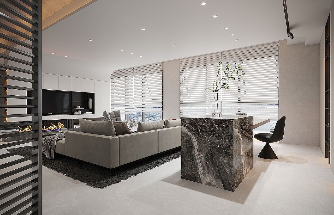 尺度全屋定制展厅设计效果表现