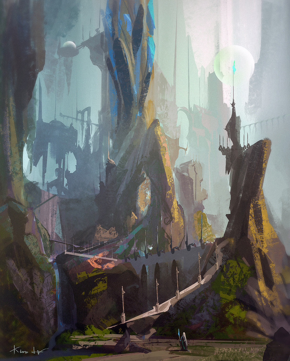 全是场景（图ZOTUwNzQzOTY=） - 商业插画 - 站酷设计师Kion_Lv原创素材 - 站酷ZCOOL