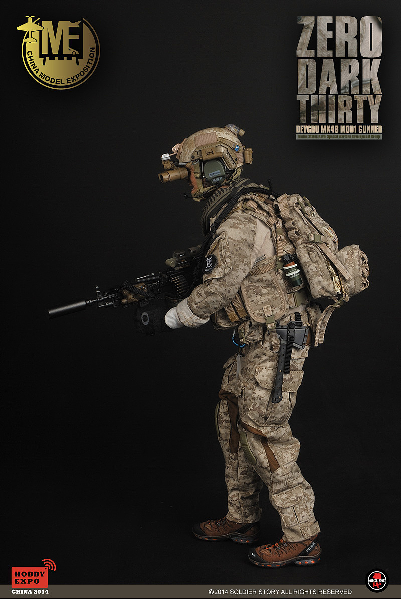 美军DEVGRU- MK46 MOD1机鎗手 -猎杀本拉登（图ZMTExMDE5MTYw） - 手办/模玩 - 站酷设计师SoldierStory原创素材 - 站酷ZCOOL