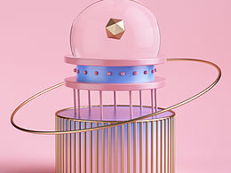 C4D場(chǎng)景建模渲染