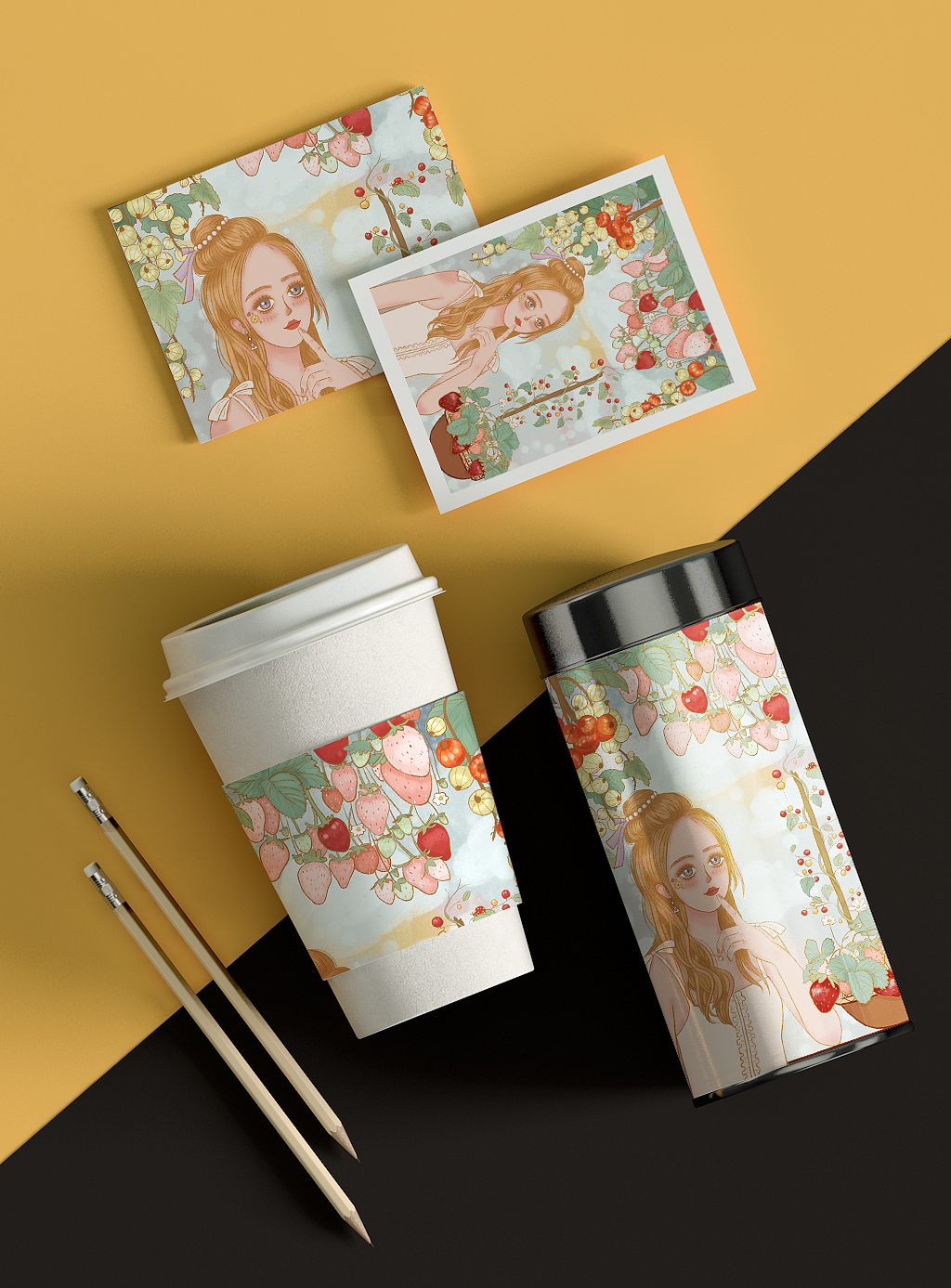 藏族藏装姑娘-花儿与少女-水果女孩（图ZMjI1OTI0NjQw） - 商业插画 - 站酷设计师Sylvia杳亦之原创素材 - 站酷ZCOOL