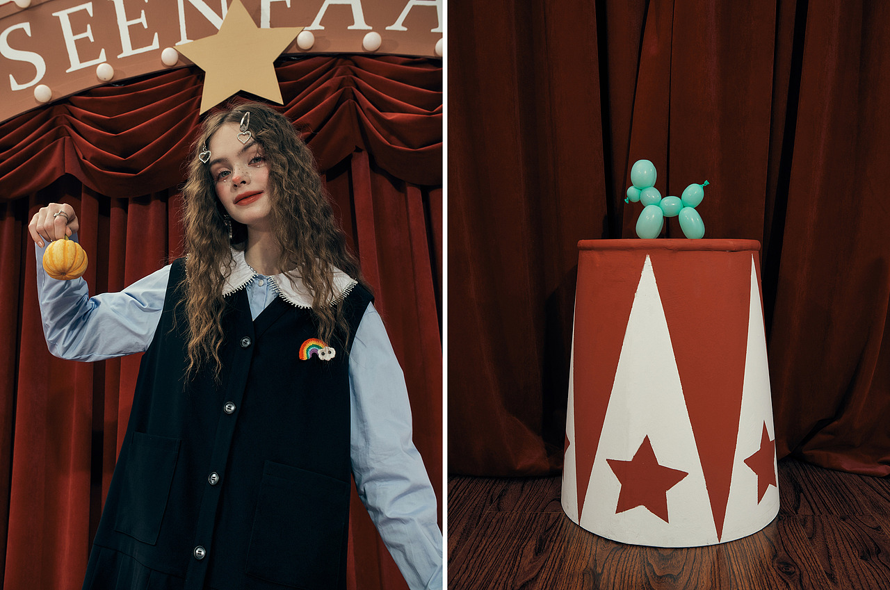 鬼怪少女服装拍摄