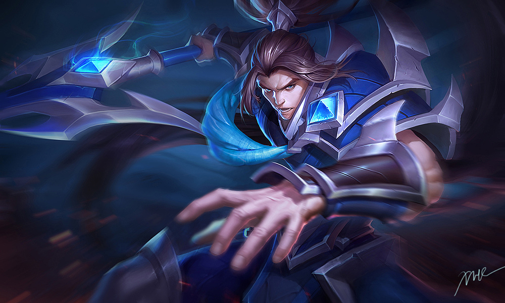 《全民超神》赵云设定|插画|游戏原画|xhe_ - 原创作品 - 站酷 (zcool