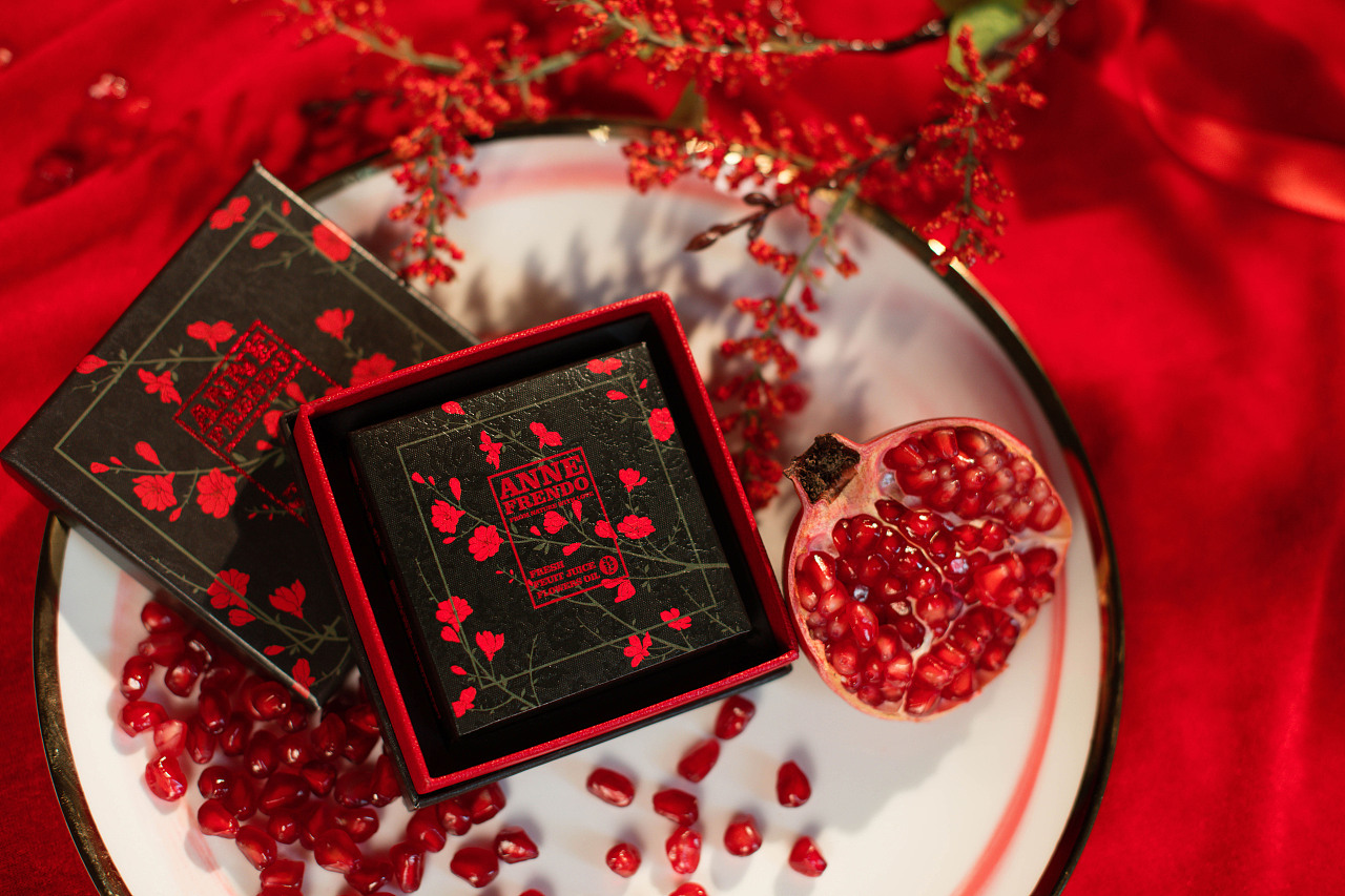 红色盛宴 I 红石榴洁面皂产品拍摄