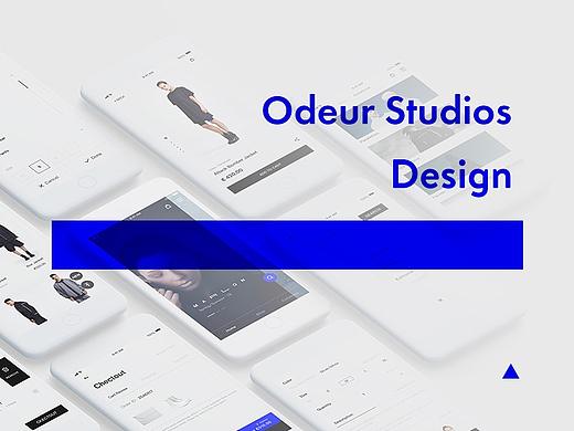 Odeur Studios APP界面设计