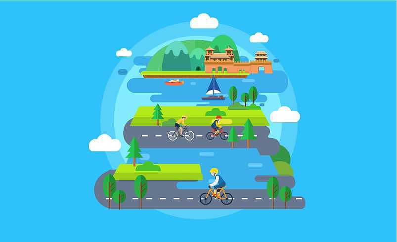 绿色出行mg动画