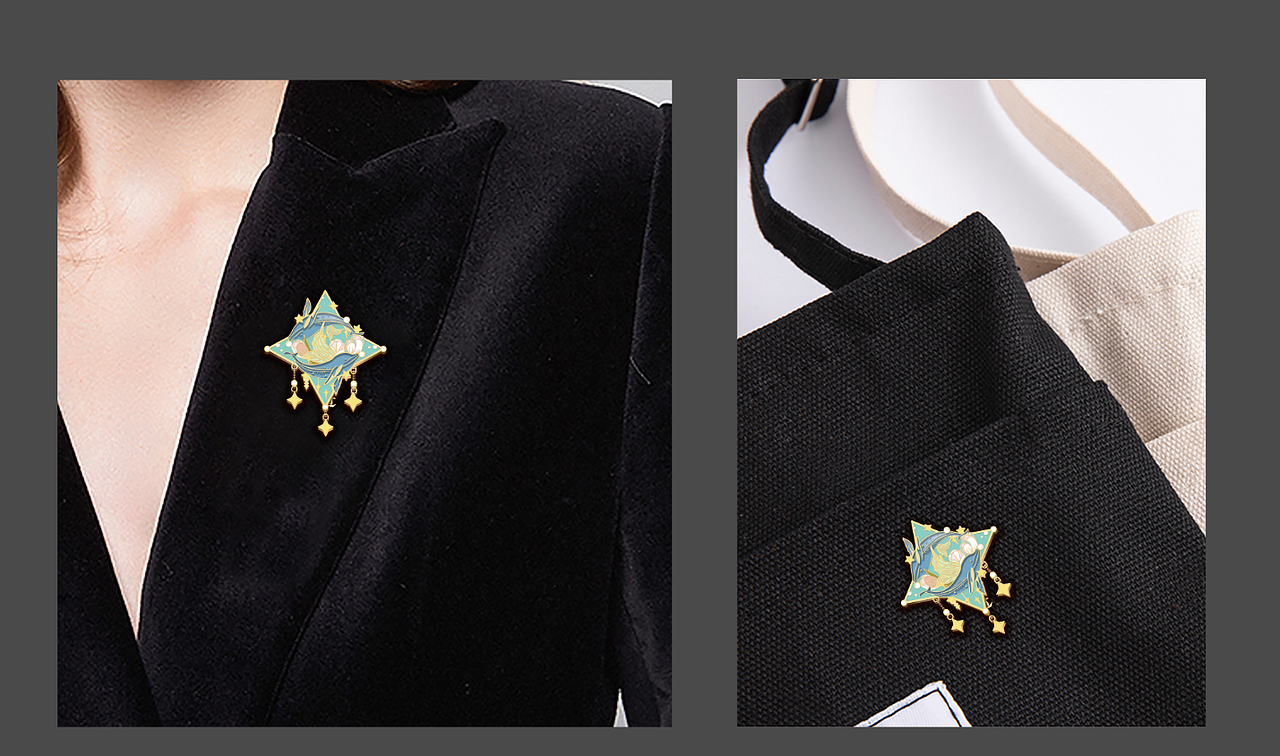 【文创设计】金属徽章设计