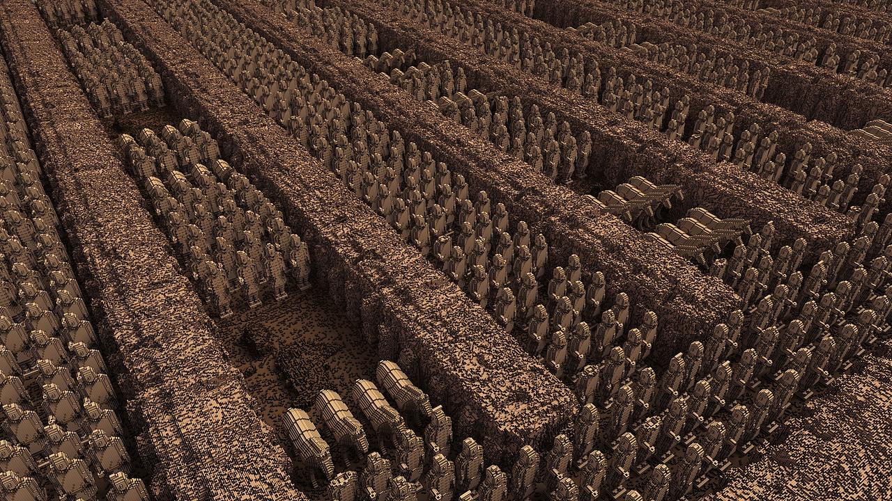 Magicavoxel 体素兵马俑（图ZMTMxMjU2MzUy） - 场景 - 站酷设计师图为设计原创素材 - 站酷ZCOOL