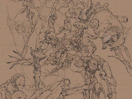 灵瞳重工-赵焕华新作山海经《不周山之遭遇》