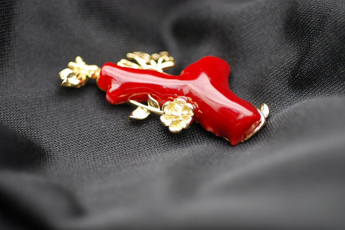 代波军艺术珠宝定制----珊瑚设计定制作品欣赏|手工艺|首饰设计|代波