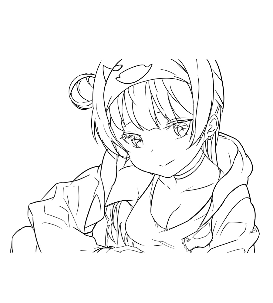 0临摹作品动漫单幅漫画线稿绘画第五人格约瑟夫临摹愚木混株hello日画