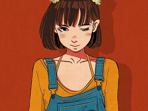 人物插画合集[各类风格都有]