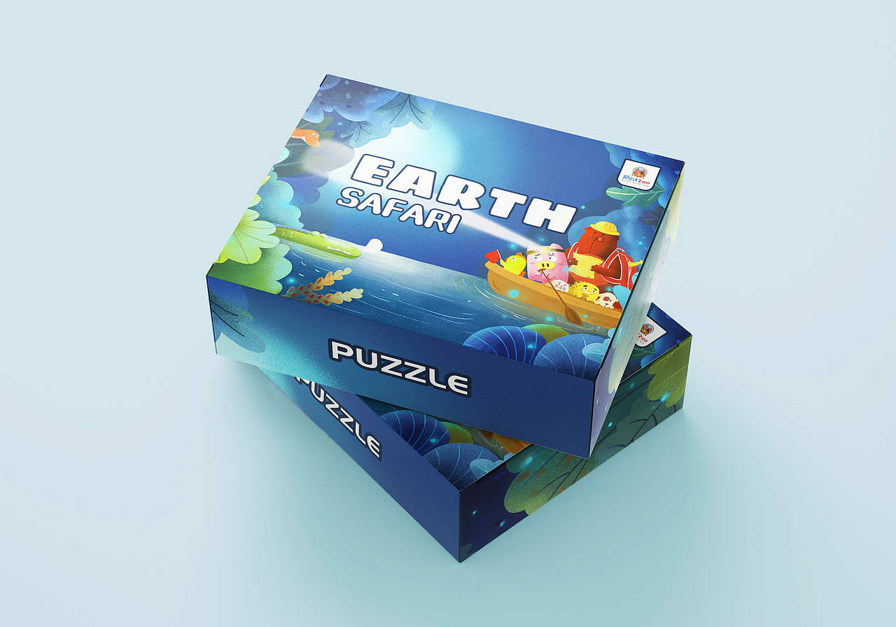 火星豬探險 兒童插畫 玩具包裝插畫（圖ZMjQxNjQ0MDEy） - 兒童插畫 - 站酷設(shè)計師貳肥Chan原創(chuàng)素材 - 站酷ZCOOL