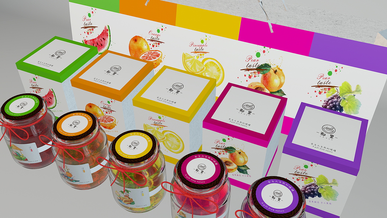 果酱包装设计