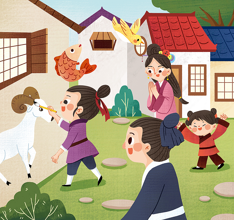 可愛兒插（圖ZMTUyMzE5NjIw） - 兒童插畫 - 站酷設(shè)計師依依灬原創(chuàng)素材 - 站酷ZCOOL